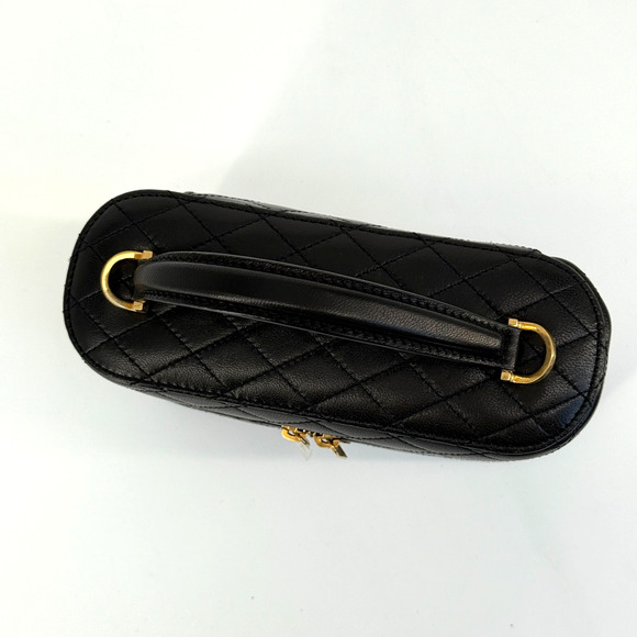 Saint Laurent Vanity Bag Handbag Shoulder Bag 2 Way Gaby Mini Lambskin Designer - Picture 9 of 16